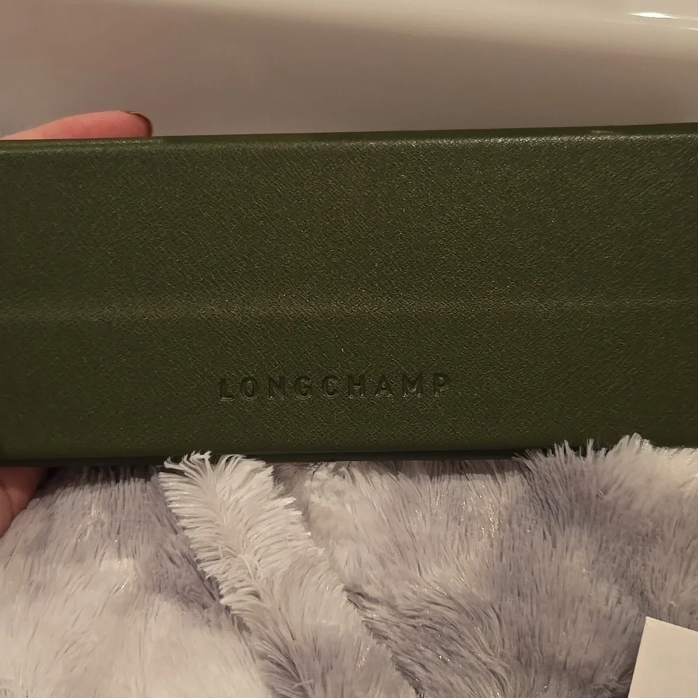 Longchamp Paris Black Oversized Sunglasses Brand New in Case